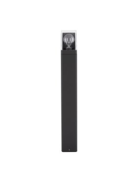 Nova Luce Selena - tuinpaal - 8,5 x 65 x 8,5 cm - IP65 - donker antraciet