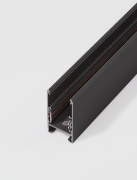 Nova Luce Breda - opbouw flexibele magnetische rail - 100 cm - zwart