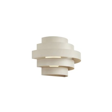 VK Lighting Aleria - wandlamp - Ø 37 x 26 cm - 3 stappen dimbaar - 11W LED incl. - beige