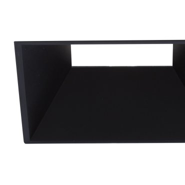 Nova Luce - vierkant binnenframe - 75 x 75 mm - zwart