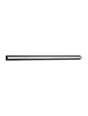 Nova Luce Endo - wandlamp - 82 x 5,5 x 4,5 cm - 26W LED incl. - IP44 - zandzwart