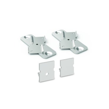 ONE Light Dark Light Profiles - 2,6 x 2,3 cm - 200 cm lengte - wit