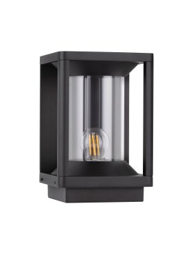 Nova Luce Pacific - tuinpaal - 14,5 x 22 x 14,5 cm - IP65 - donker antraciet