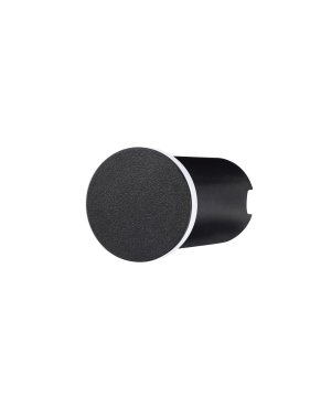 Nova Luce Compo - inbouw wandverlichting - Ø 5 x 9 cm - 1W LED incl. - IP67 - zandzwart