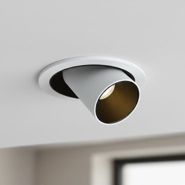 ONE Light Recessed COB - inbouwspot inclusief 3 reflectoren - Ø 136 mm, Ø 120 mm inbouwmaat - 12W dimbare LED incl. - wit