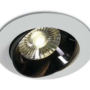 ONE Light Dark Mirror Reflector - inbouwspot - Ø 160 mm, Ø 140 mm inbouwmaat - 20W LED incl. - wit