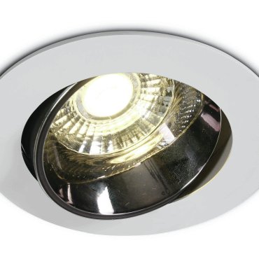 ONE Light Dark Mirror Reflector - inbouwspot - Ø 95 mm, Ø 85 mm inbouwmaat - 10W LED incl. - wit