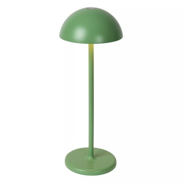 Lucide Joy - oplaadbare tafellamp - Ø 12 x 32 cm - 1,5W dimbare LED incl. - IP54 - groen