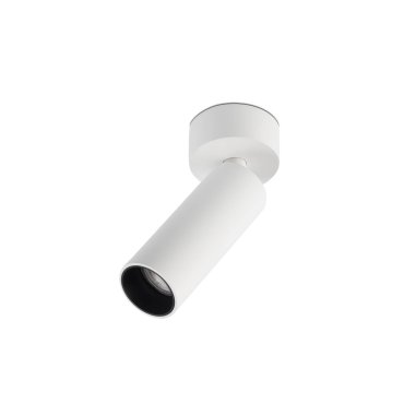 Faro Stan Slim - opbouwspot 1L - Ø 4,2 x 16,1 cm - wit