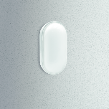 Century Italia Simply - wand/plafondlamp - 11,5 x 6,4 x 21,4 cm - 16W LED incl. - IP65 - wit