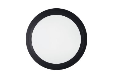 Integral LED Tough-Shell Pro - plafondlamp - Ø 32,5 x 7,5 cm - 16W LED incl. - instelbare lichtkleur - IP66 - zwart