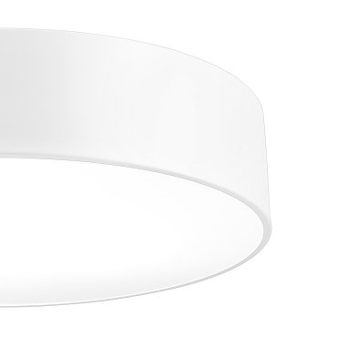 Nova Luce Finezza - plafondverlichting - Ø 45 x 11 cm - wit