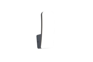 Lutec Kite - buiten wandlamp - 8,3 x 20 x 8,2 cm - 8,8W LED incl. - IP54 - donker grijs