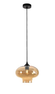 Artdelight Toronto - hanglamp - Ø 26,5 x 175 cm - amber