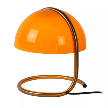 Lucide Cato - tafellamp - Ø 23,5 x 25 cm - oranje