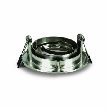 ONE Light Lock Ring Range - inbouwspot - Ø 94 mm, Ø 82 mm inbouwmaat - geborsteld chroom