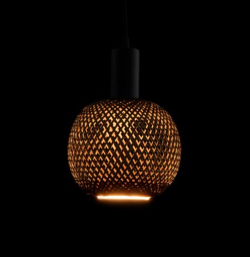 Segula Floating Bamboo LED - Ø 18 cm - E27 - 5W dimbaar - 2200K - brons