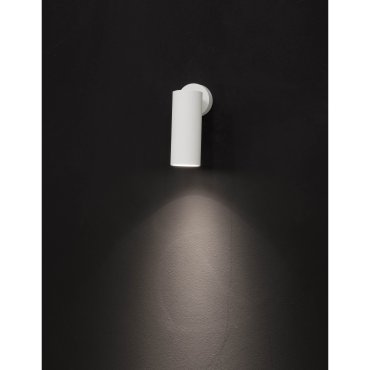 Nova Luce Dexter - opbouwspot - Ø 6,2 x 15 cm - wit