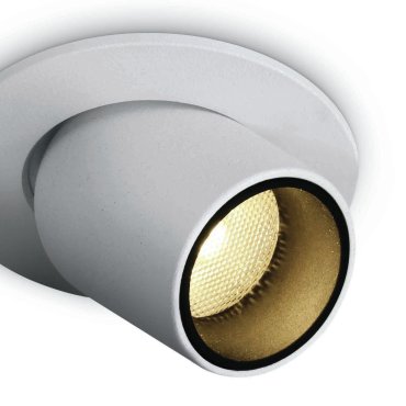 ONE Light Moving Inner Cylinder Range - opbouwspot 1L - Ø 5,2 cm - 3W LED incl. - wit