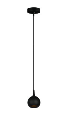Artdelight Bolero - hanglamp - Ø 9 x 150 cm - zwart
