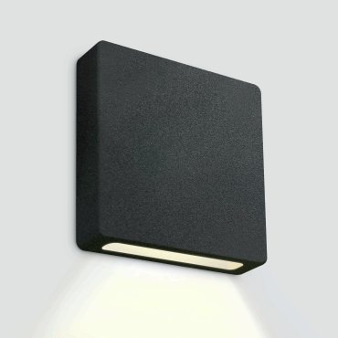ONE Light Dark Light Step Series - inbouw wandverlichting - 5 x 4 x 5 cm - 2W dimbare LED incl. - IP65 - zwart