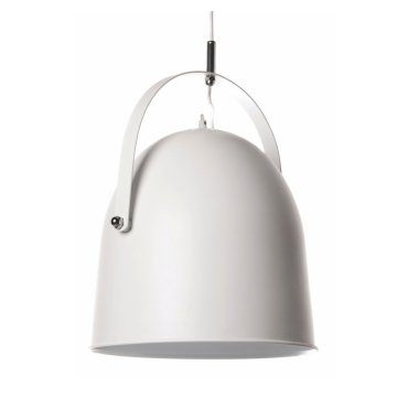 Artdelight Cooper - hanglamp - Ø 35 x 185 cm - wit