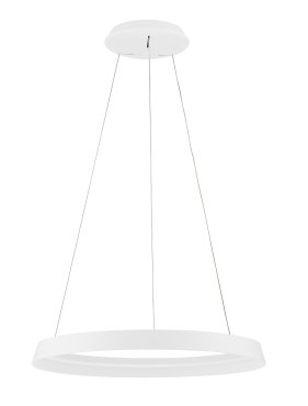 Nova Luce Ormi - hanglamp - Ø 60 x 150 cm - 52W dimbare LED incl. - zandwit