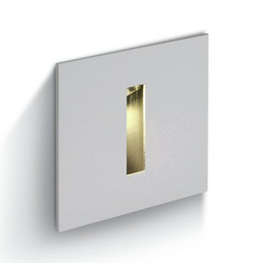 ONE Light Indoor/Outdoor Decorative Wall Recessed - inbouw wandverlichting - 5,6 x 5,4 x 5,6 cm - 3W dimbare LED incl. - IP54 - wit