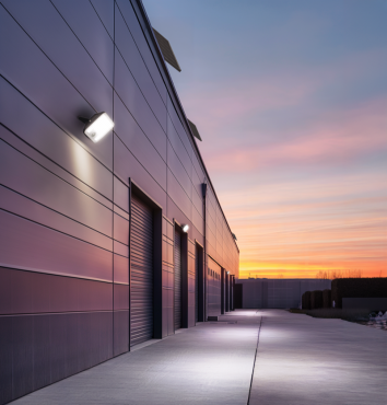 Century Italia Energy - verstraler op zonne-energie - 26,6 x 5,4 x 27,8 cm - 60W dimbare LED incl. - IP65 - zwart