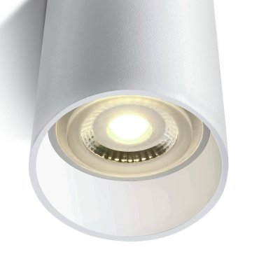 ONE Light GU10 Ceiling Cylinders - opbouwspot 1L - Ø 5,6 x 10 cm - wit