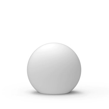 New Garden Buly 20 - oplaadbare tafellamp op zonne-energie en met kabel - Ø 20 x 14,5 x 17 cm - 1W RGB LED incl. - IP65 - wit