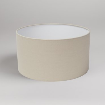 Projectlight Drum - lampenkap - Ø 30 x 16,5 cm - beige
