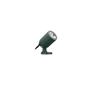 VK Lighting Sui - opbouw grondspot - Ø 5,5 x 7,4 cm - 7W LED incl. - IP65 - groen