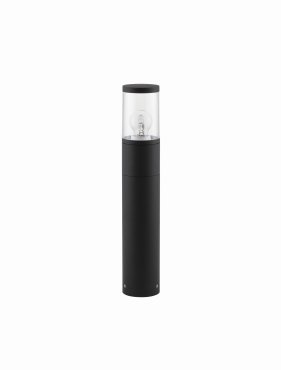 Nova Luce Cetera - tuinpaal - Ø 9 x 50 cm - IP54 - donker antraciet