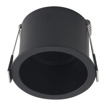 Nova Luce Hap - inbouwspot - Ø 68 mm, Ø 62 mm inbouwmaat - zwart