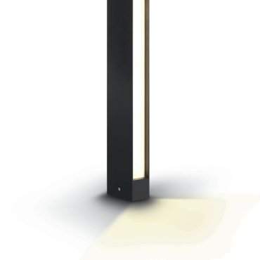 ONE Light LED Garden Path Lights - tuinpaal - 10 x 5 x 60 cm - 8W LED incl. - IP54 - antraciet