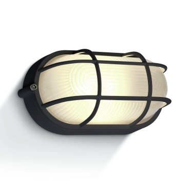 ONE Light Classic Outdoor Range - buiten wandverlichting - 21 x 9 x 10,7 cm - 10W LED incl. - IP54 - zwart