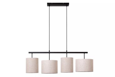 Lucide Maya - hanglamp - 107 x 26 x 175 cm - beige