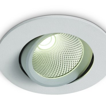 ONE Light 7W COB Range - inbouwspot - Ø 90 mm, Ø 75 mm inbouwmaat - 7W - wit