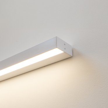 Lichtkoning Wall Line - wandlamp - 3,3 x 7 cm profiel - 19,2W LED per meter - wit - IP65 ledstrip en driver