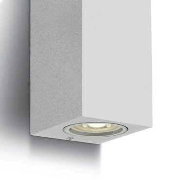 ONE Light GU10 Outdoor Cube Lights - buiten wandverlichting - 7 x 7,7 x 16,5 cm - IP65 - wit