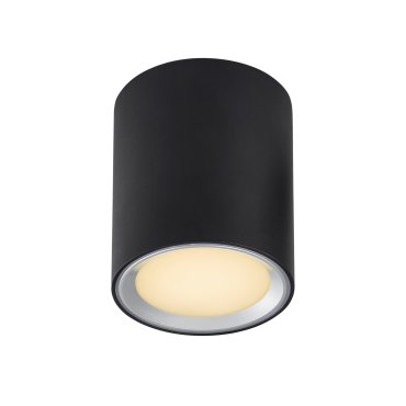 Nordlux Fallon Long - opbouwspot 1L - Ø 10 cm - 4 stappen Moodmaker functie - 5,5W dimbare LED incl. - zwart
