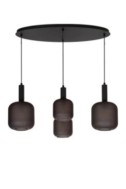 Lucide Eloise - hanglamp - 93 x 41 x 150 cm- zwart
