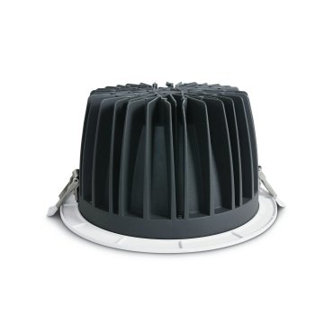 ONE Light COB Downlight Range Die Cast - inbouwspot - Ø 230 mm, Ø 210 mm inbouwmaat - 60W LED incl. - wit - witte lichtkleur