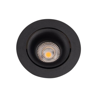 Maxlight Bellatrix Tilted voor H0112 - inbouwspot 1L - Ø 105 mm, Ø 90 mm inbouwmaat - zwart