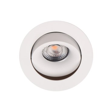 Maxlight Bellatrix Tilted voor H0112 - inbouwspot 1L - Ø 105 mm, Ø 90 mm inbouwmaat - wit