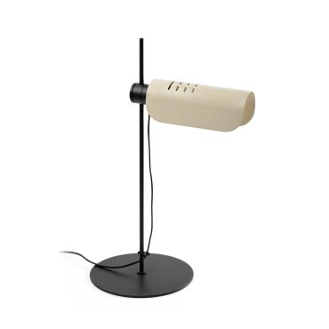 Faro Martinica - tafellamp - 38,6 x 53 x 24 cm - zwart en beige