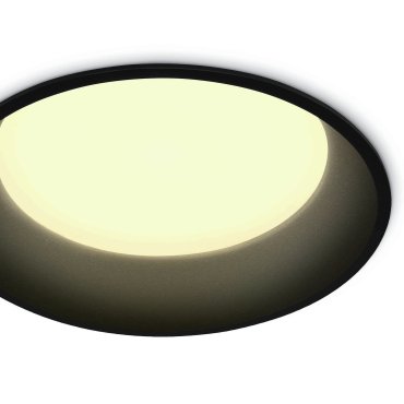 ONE Light SMD Dark Light Range - inbouwspot - Ø 175 mm, Ø 165 mm inbouwmaat - 22W LED incl. - zwart - witte lichtkleur