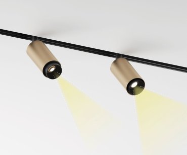 VK Lighting Eiva - magnetisch railsysteem - railspot met zoom - Ø 4,5 x 9cm - 15W LED incl. - DALI dimbaar - zwart