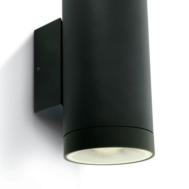 ONE Light PAR30 Outdoor -  buiten wandverlichting - 10,8 x 25 cm - IP65 - zwart